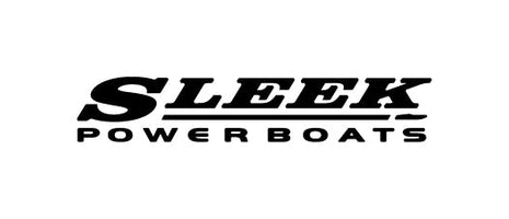 Sleek Powerboats Domed Registration Decals