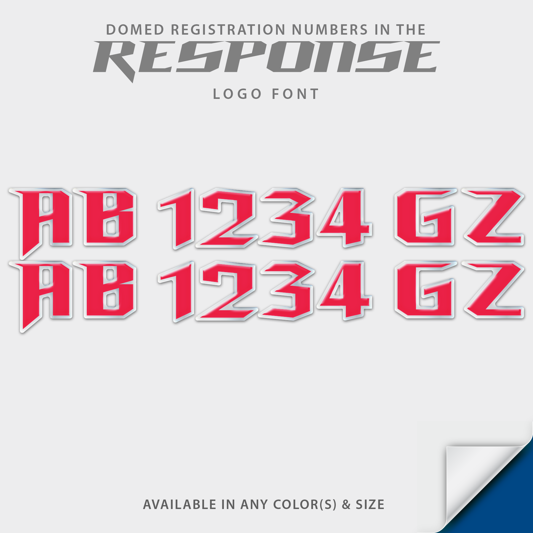 2012-2014 Malibu Response Domed Registration