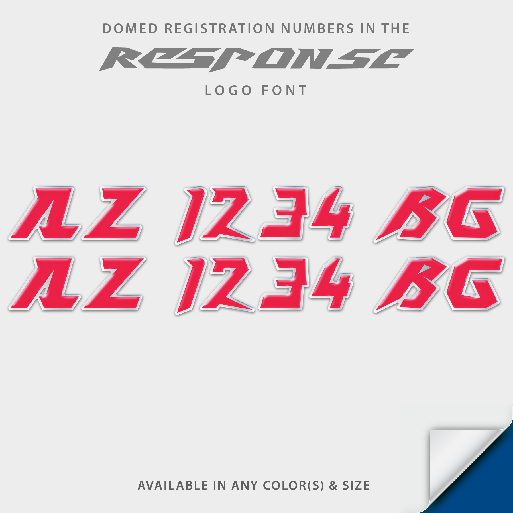 2007-2011 Malibu Response Domed Registration