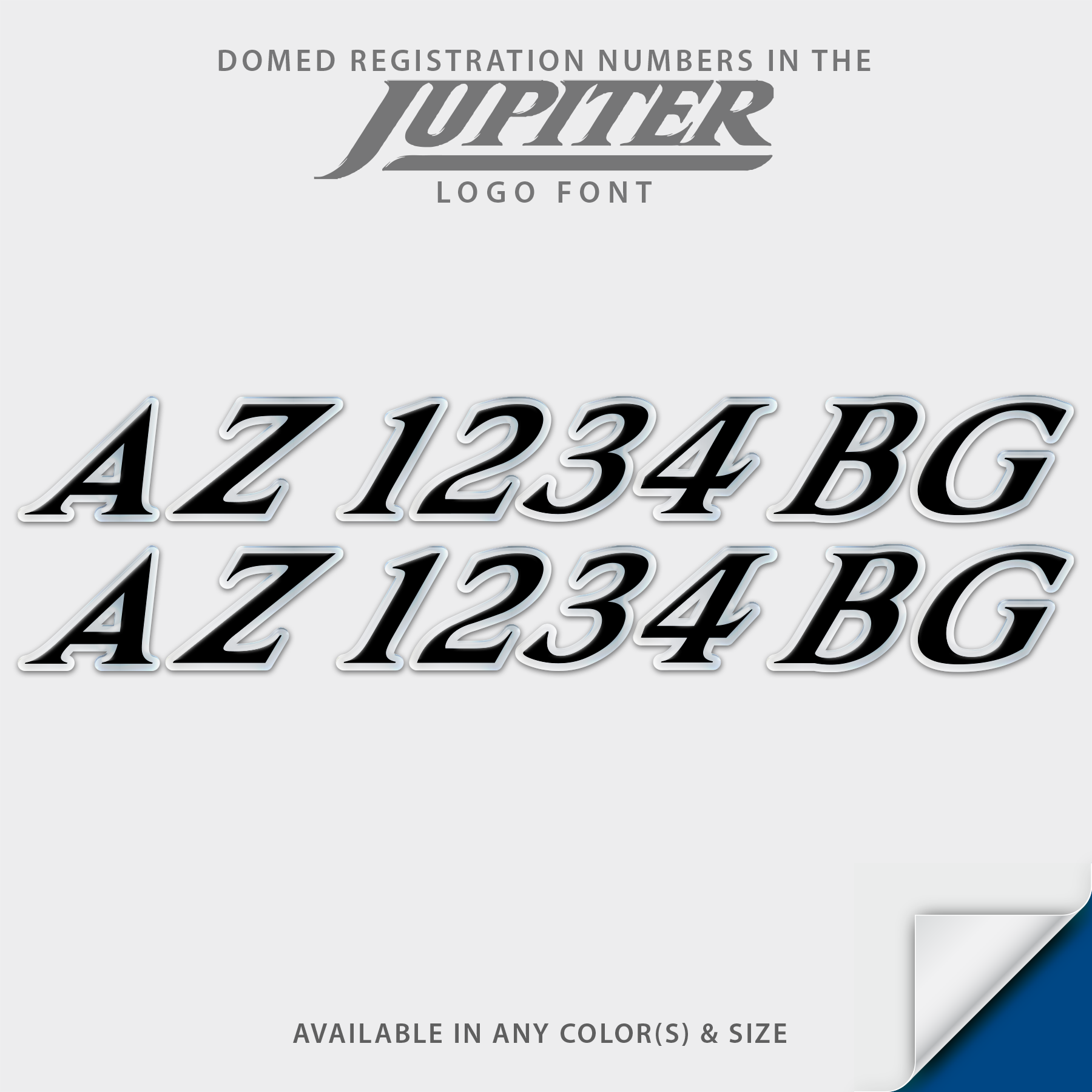 Jupiter Boats Domed Registration