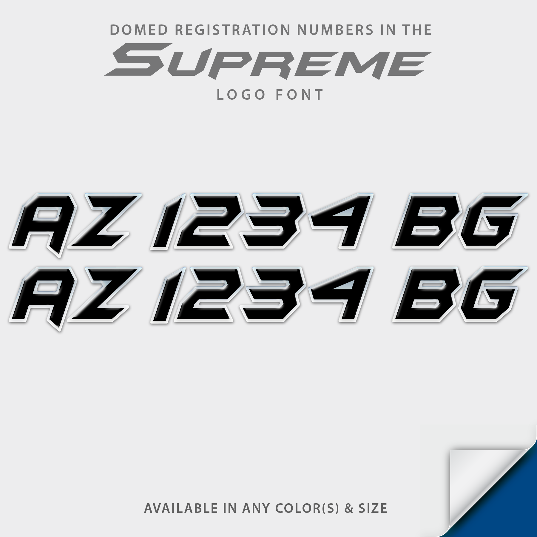 2016-2021 Supreme Domed Registration