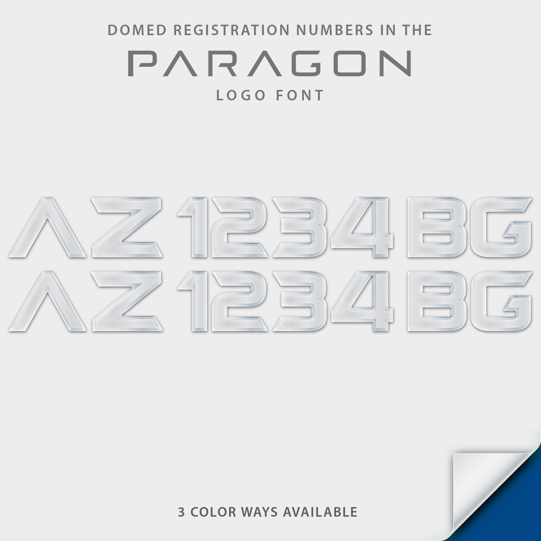 Nautique Paragon Domed Registration, Illusion Frost Matched Colors