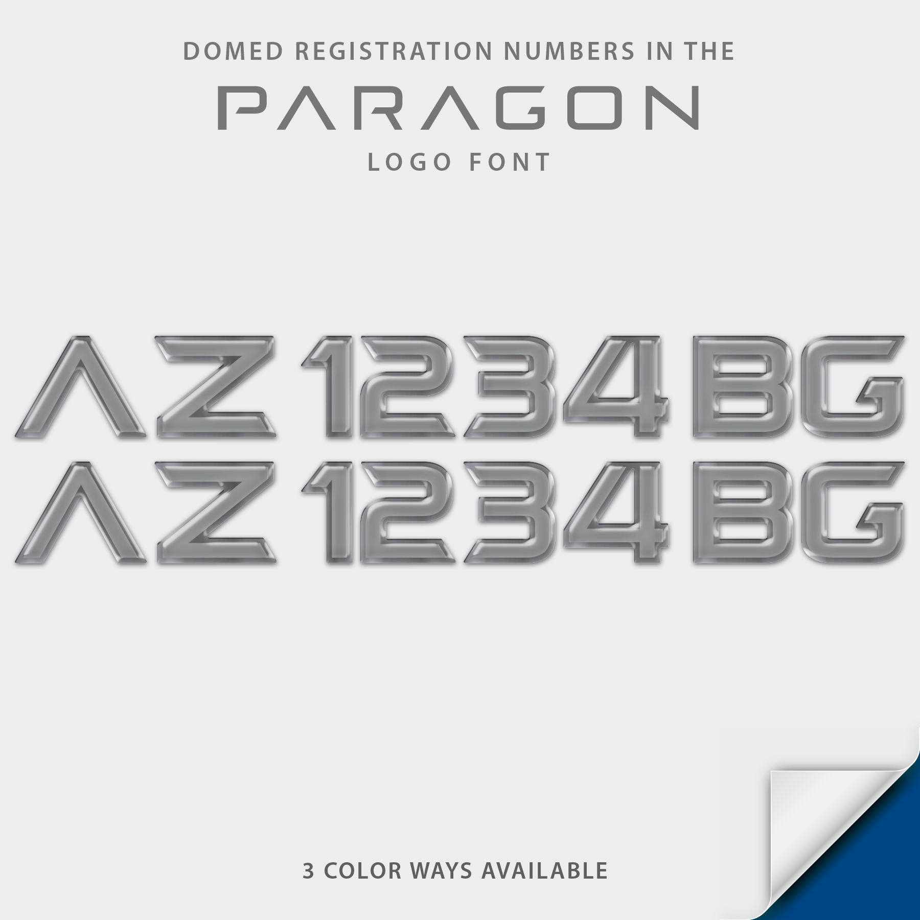 Nautique Paragon Domed Registration, Illusion Frost Matched Colors