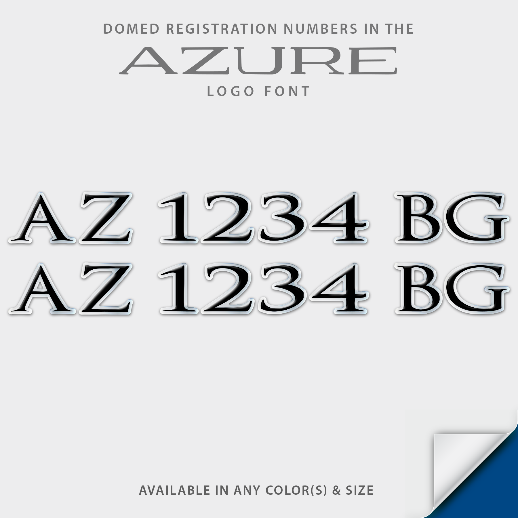 Azure Domed Registration