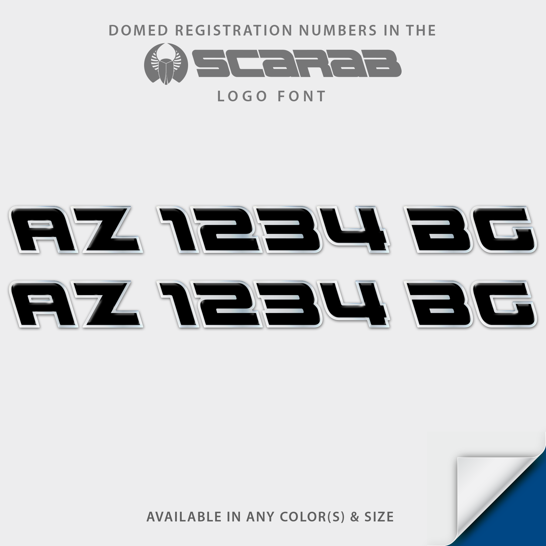 Scarab Boats Domed Registration