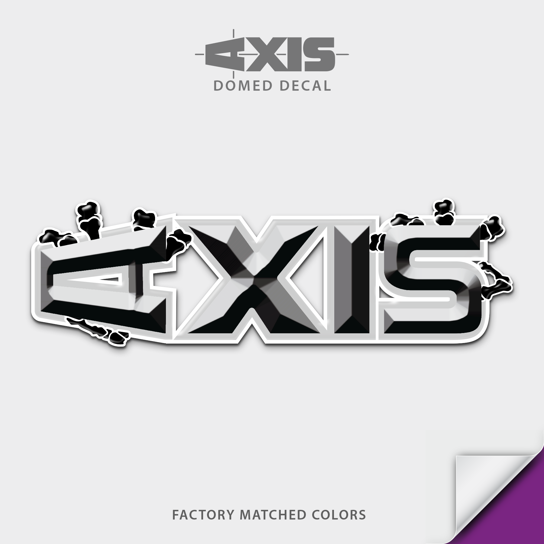 2011-2014 'Axis' Vandall Edition Domed Boat Decal