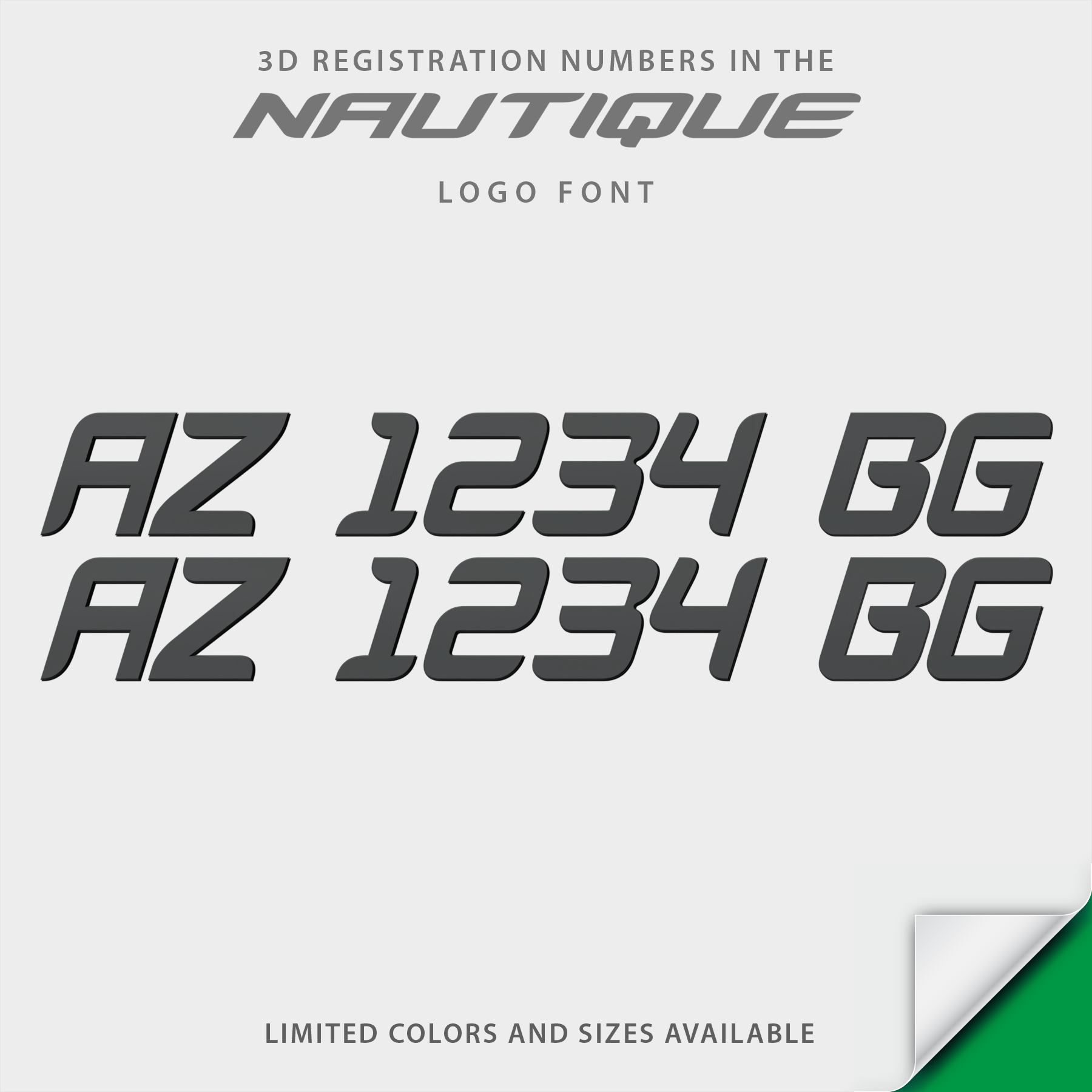 Nautique 3D Emblem Registration