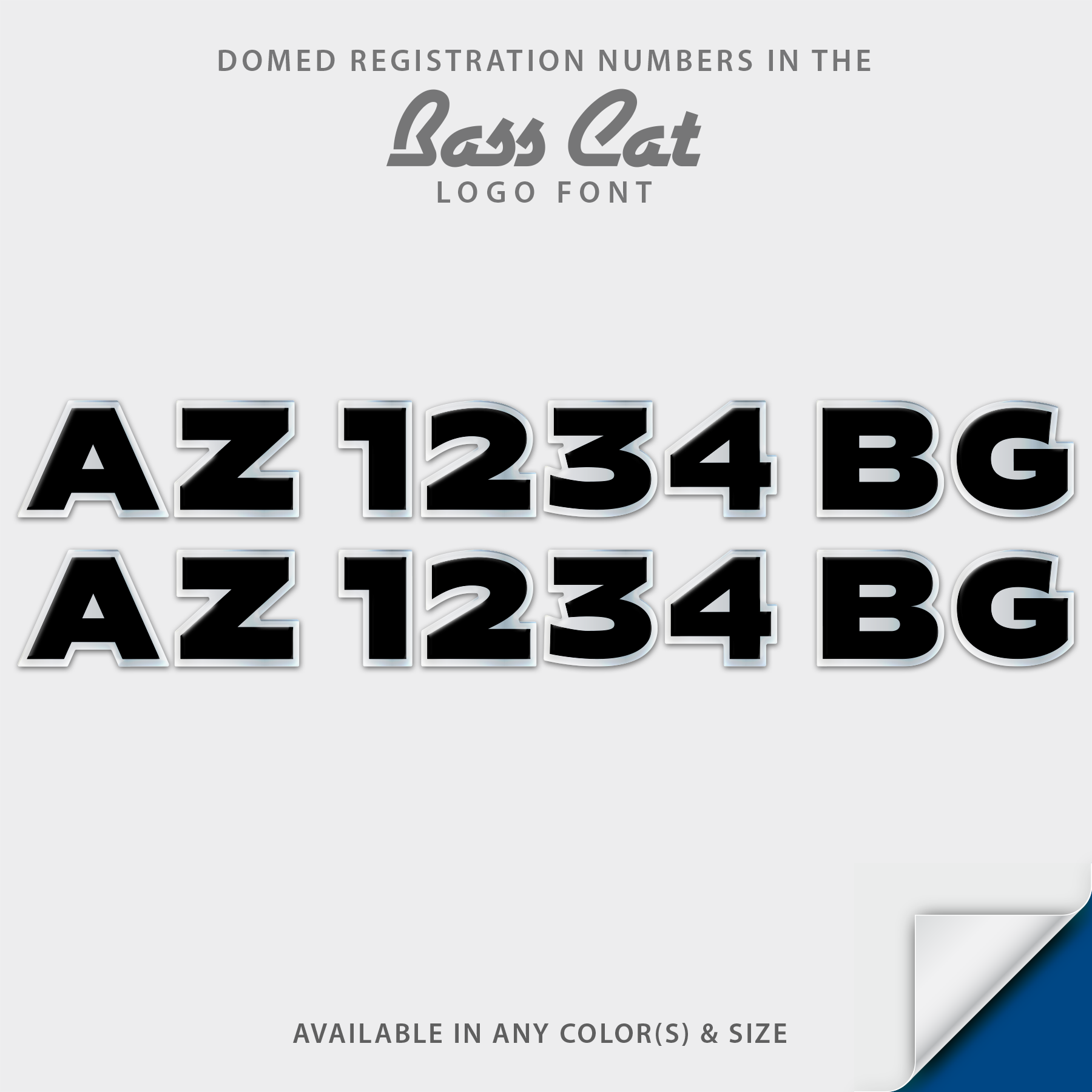 Bass Cat Puma Domed Registration
