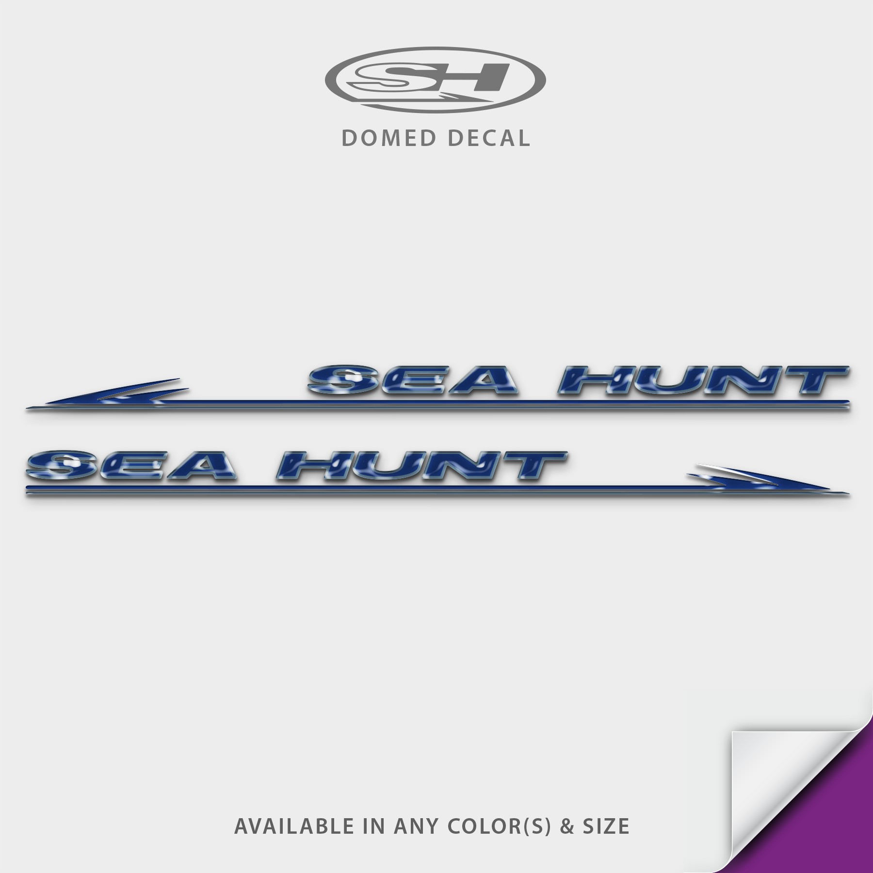 2000-2006 Sea Hunt Domed Decal Set
