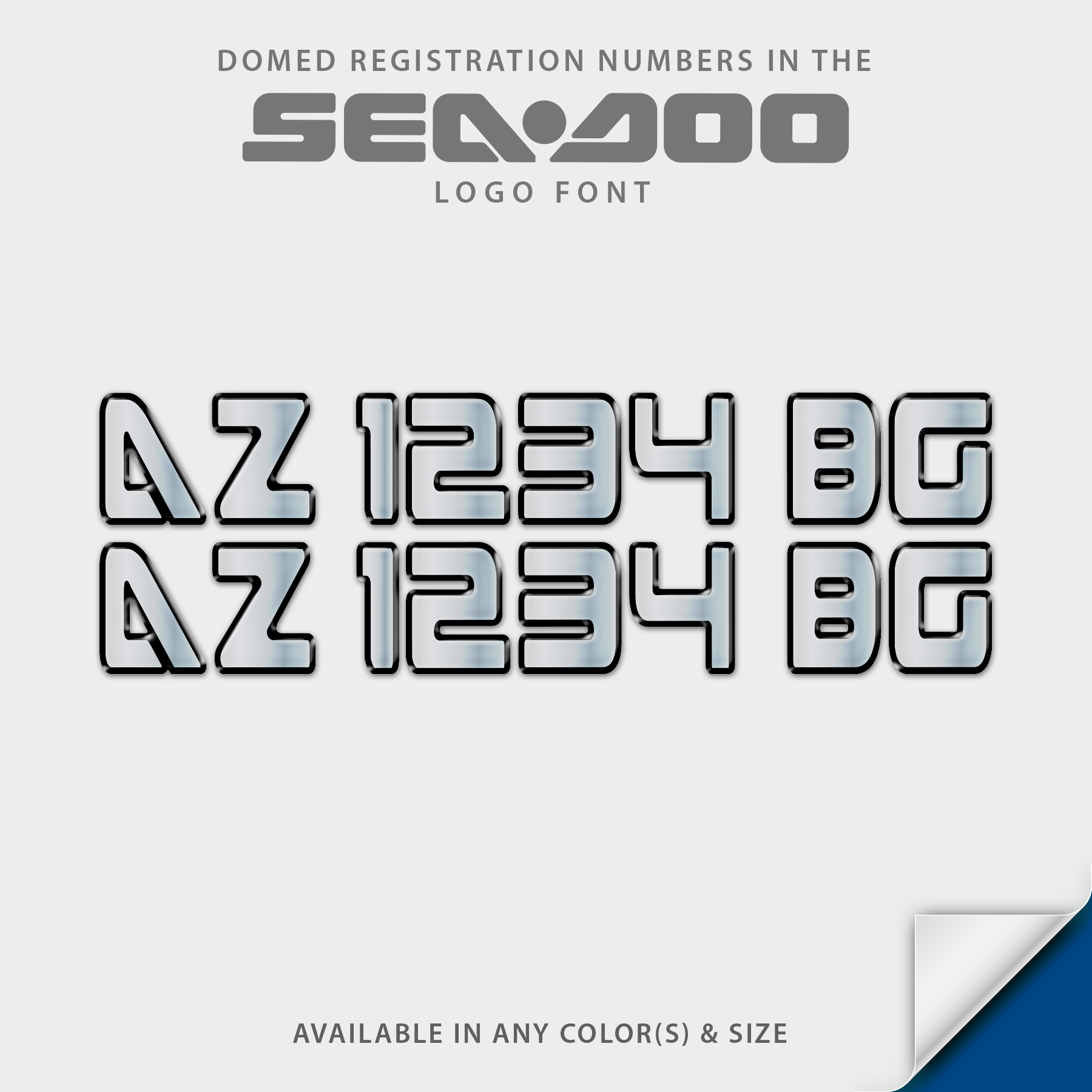 Sea Doo Wake Pro Domed Registration