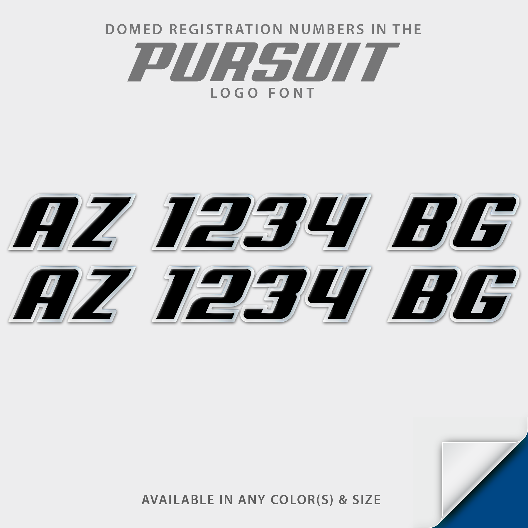 Pursuit Boats Domed Registration