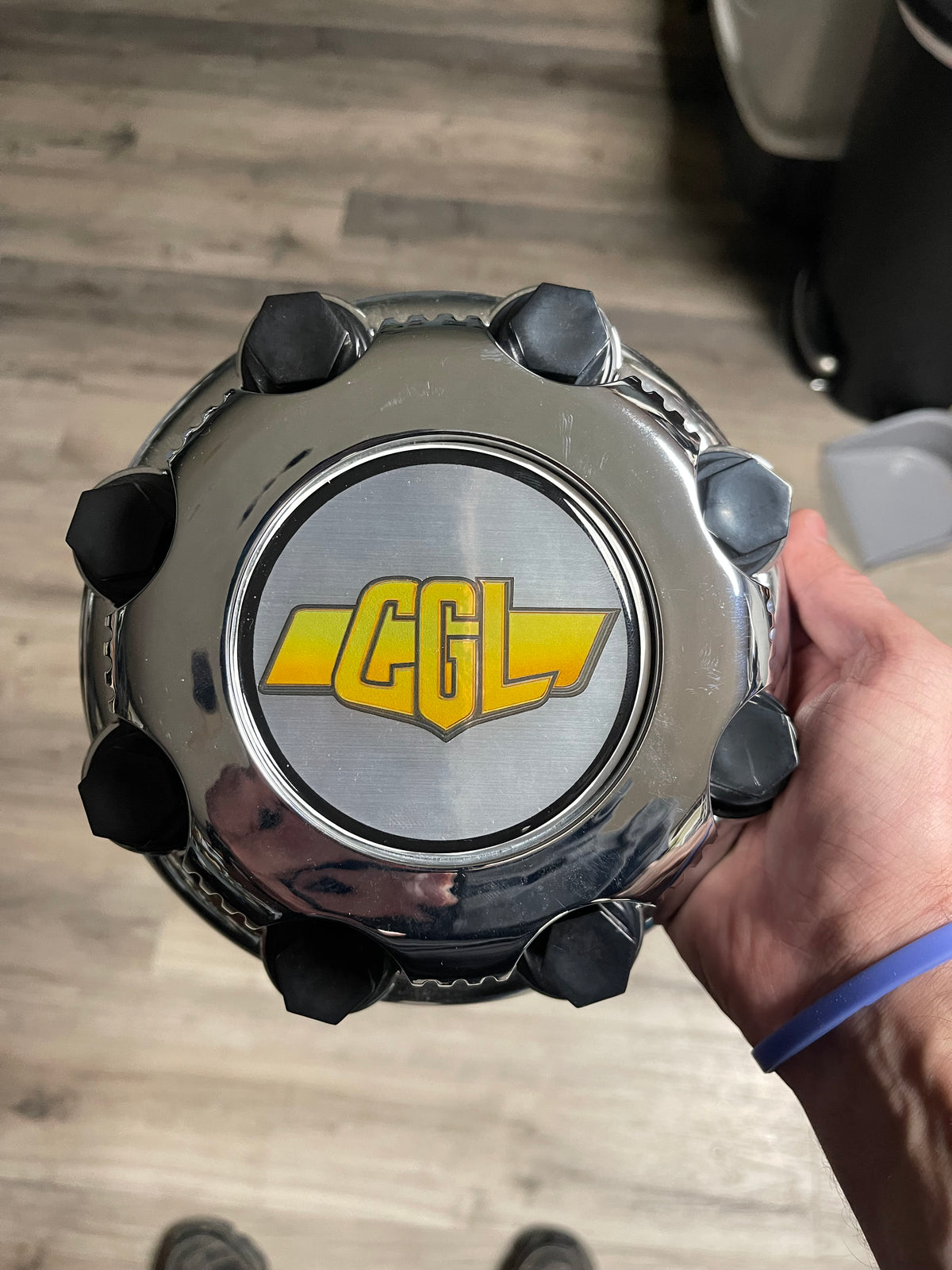 Domed Center Cap Decal, Create Your Own