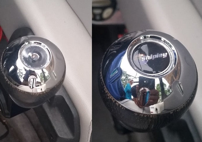 Malibu Throttle Knob or Steering Wheel Domed Boat Decal