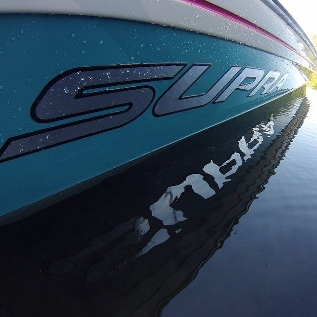 Supra Boats Domed Boat Decal