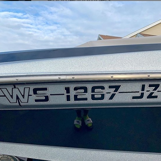 2017-2019 Axis Domed Registration, Factory Decal Matched Colors