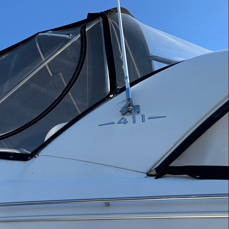 Meridian Model Number Domed Boat Decal