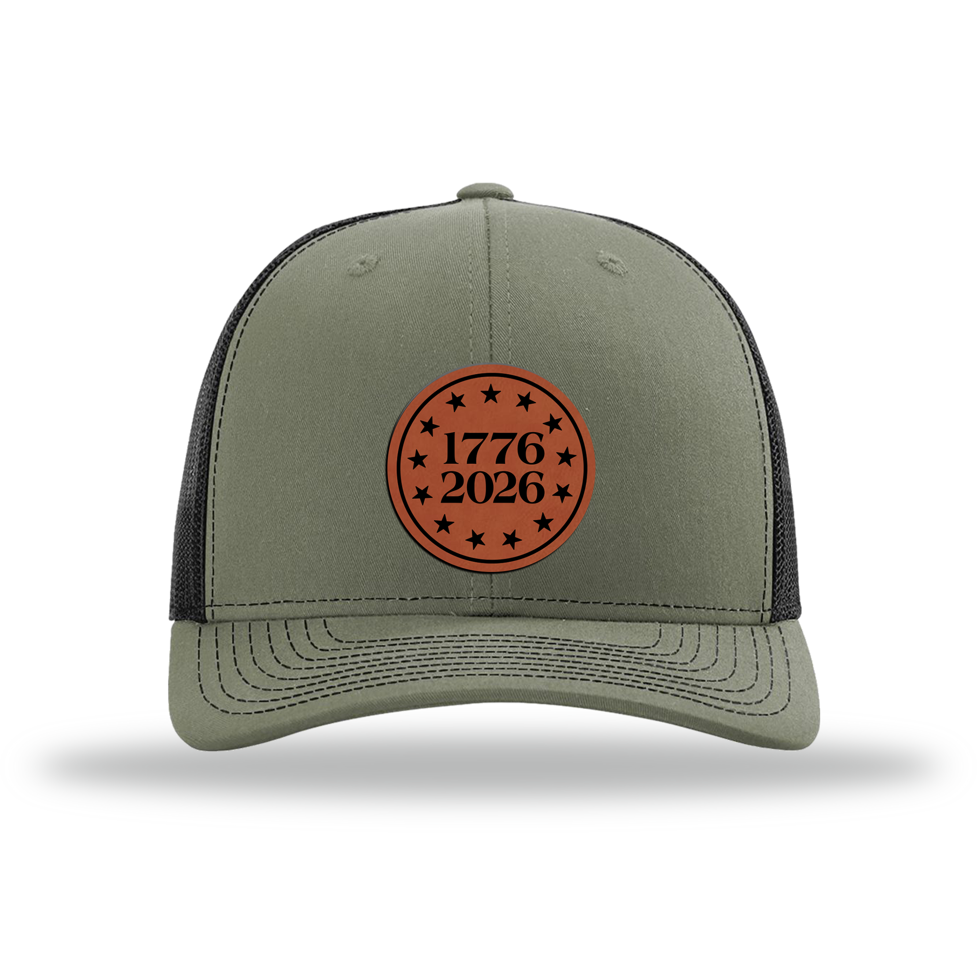1776-2026 | Richardson 112 Leather Patch Hat