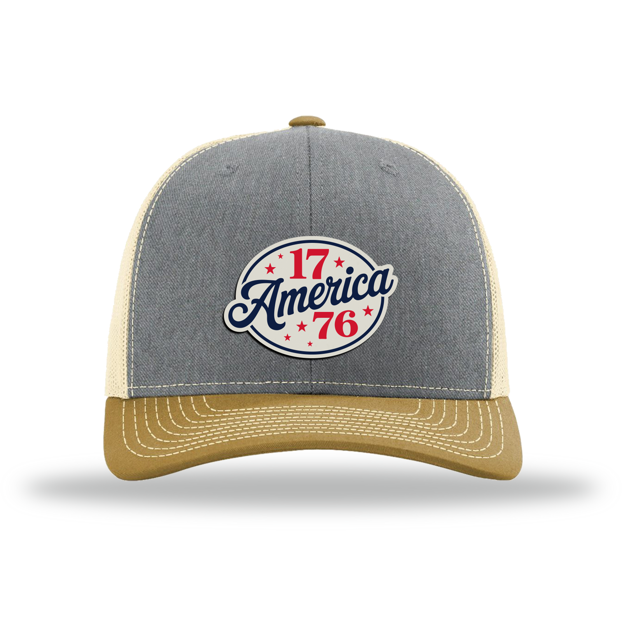 1776 America | Richardson 112 Leather Patch Hat