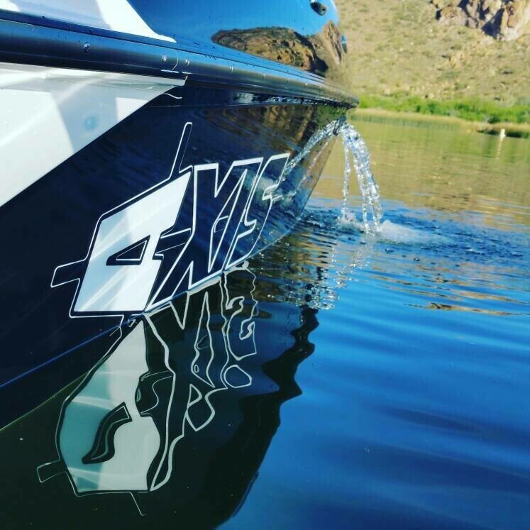 2015 Axis Boat Decals made by Domed Numbers