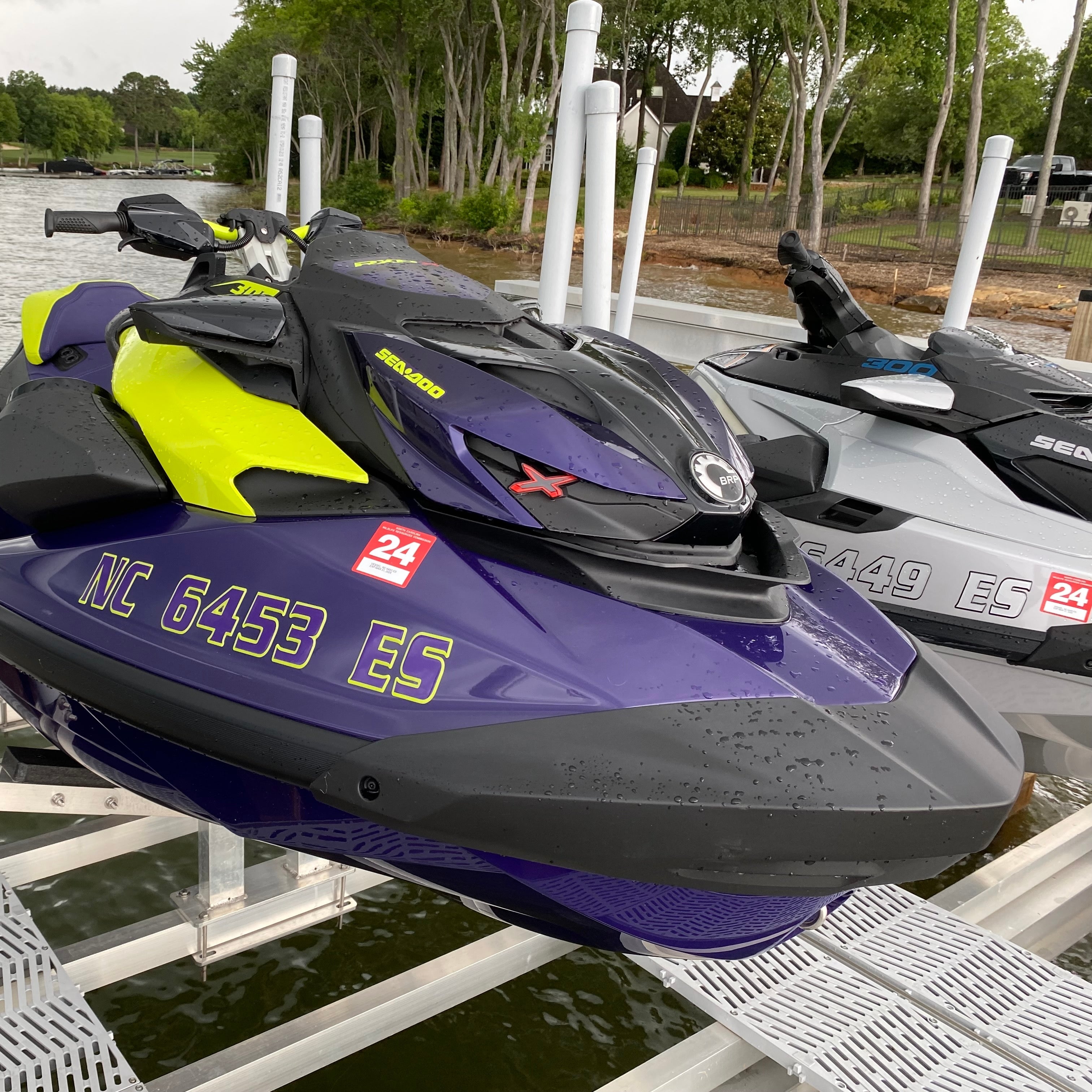 2011-2018 Sea Doo RXP RXT Domed Registration