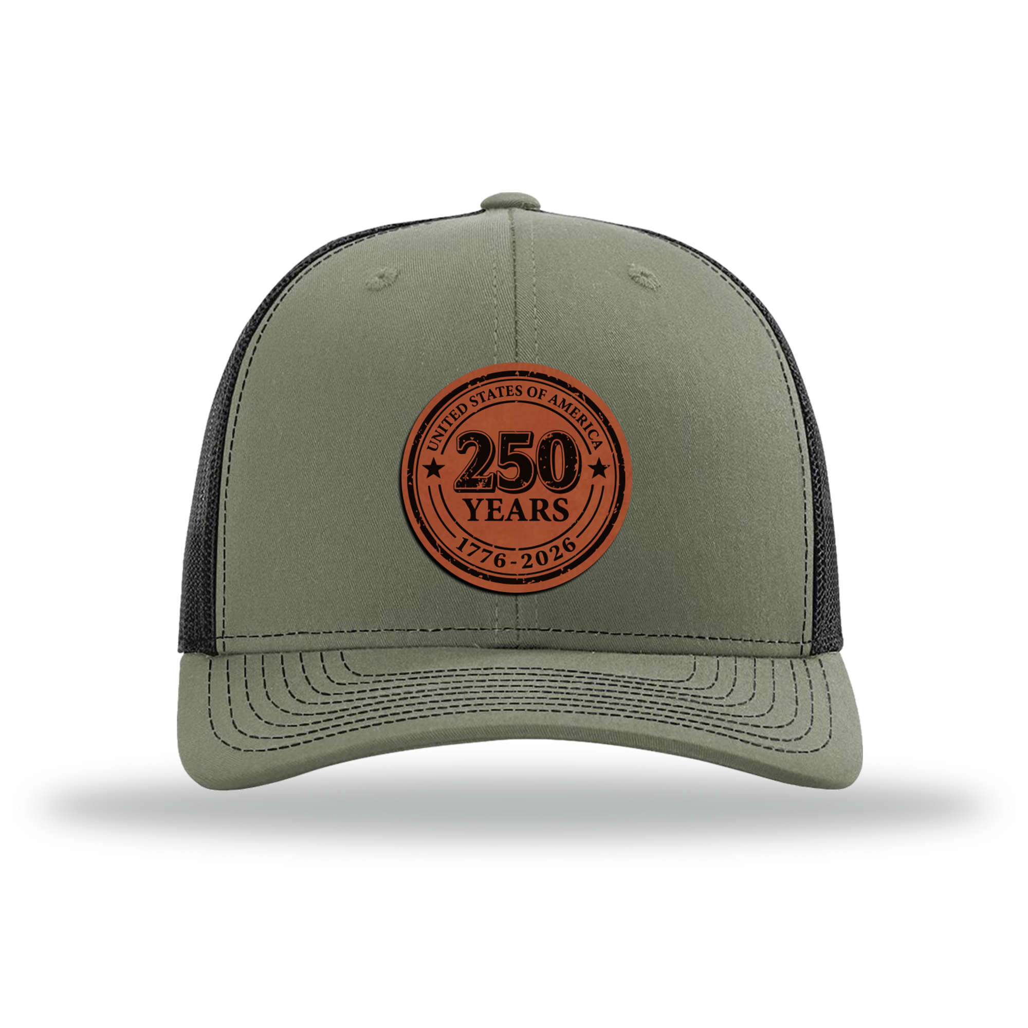 250 Years | Richardson 112 Leather Patch Hat