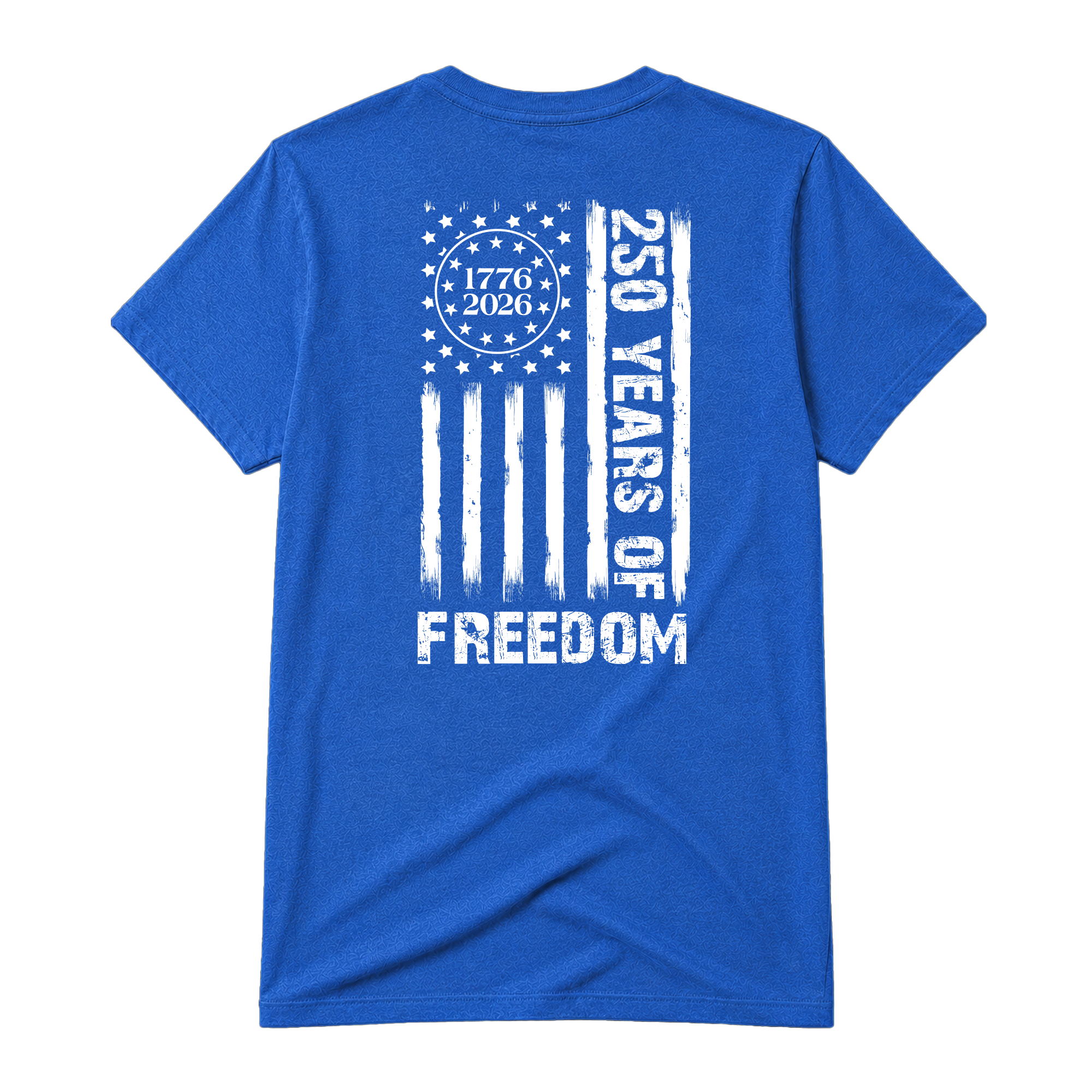 Freedom Flag, Adult Unisex Short Sleeve Tee
