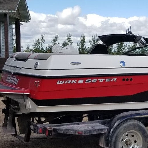 2017-2026 Malibu Wakesetter Domed Boat Decal