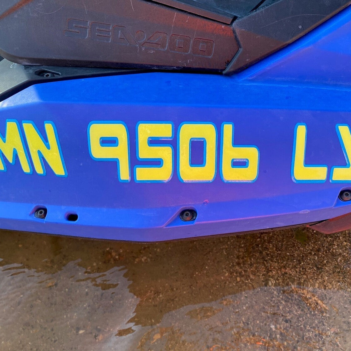 Sea Doo Spark Domed Registration