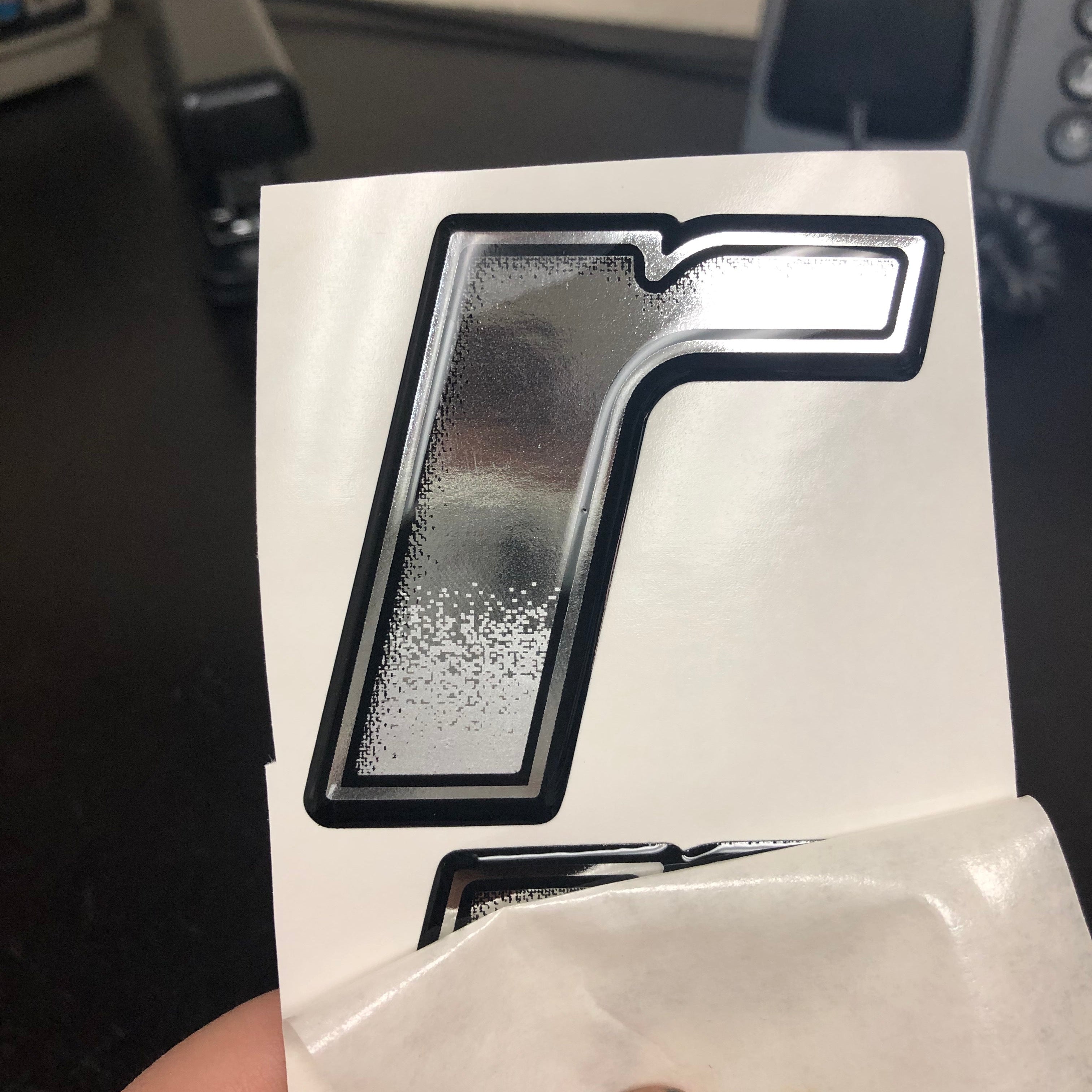 2000-2013 MasterCraft Replacement Letter Domed Decal