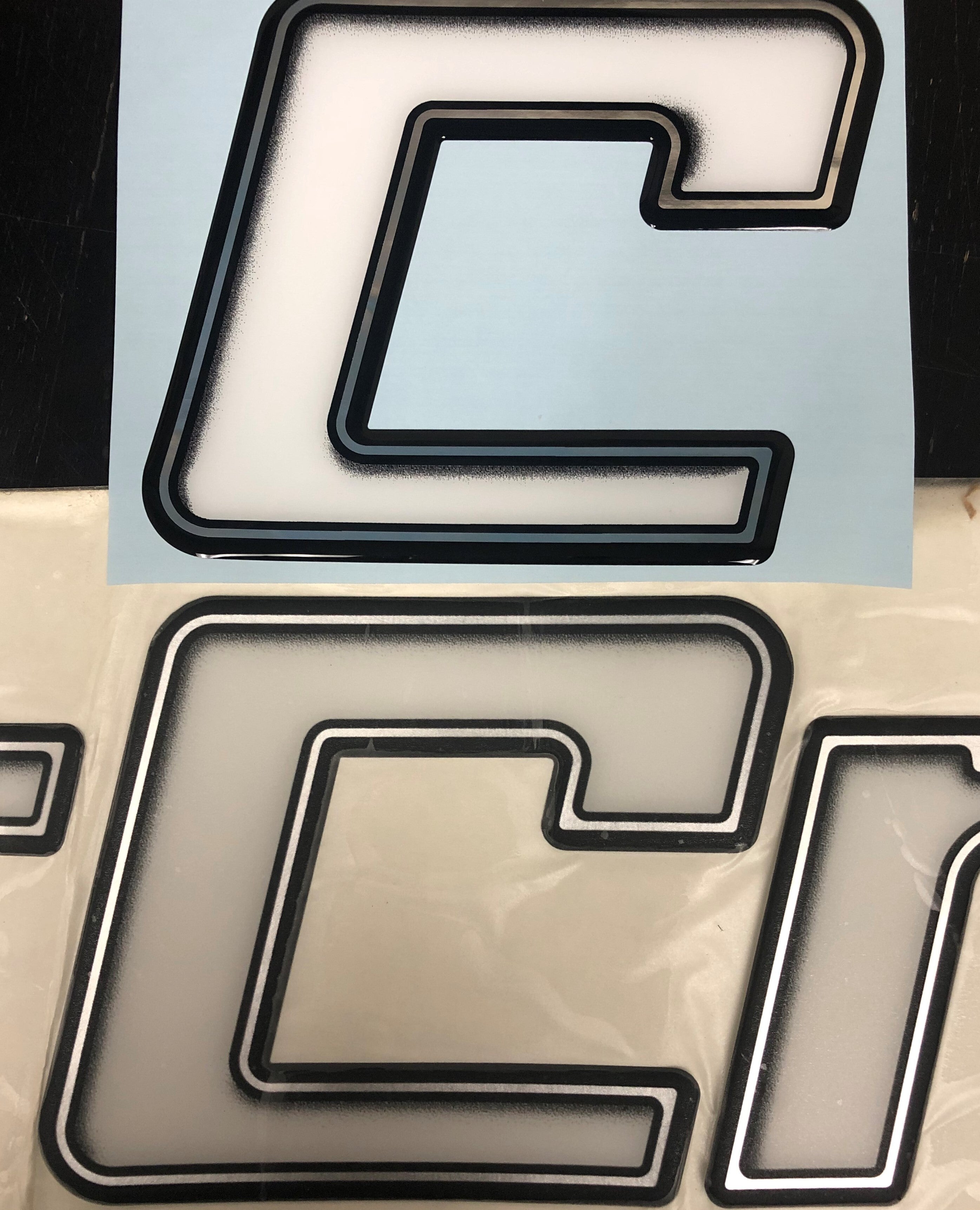 2000-2013 MasterCraft Replacement Letter Domed Decal