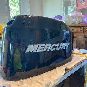 Mercury Domed Motor Decal