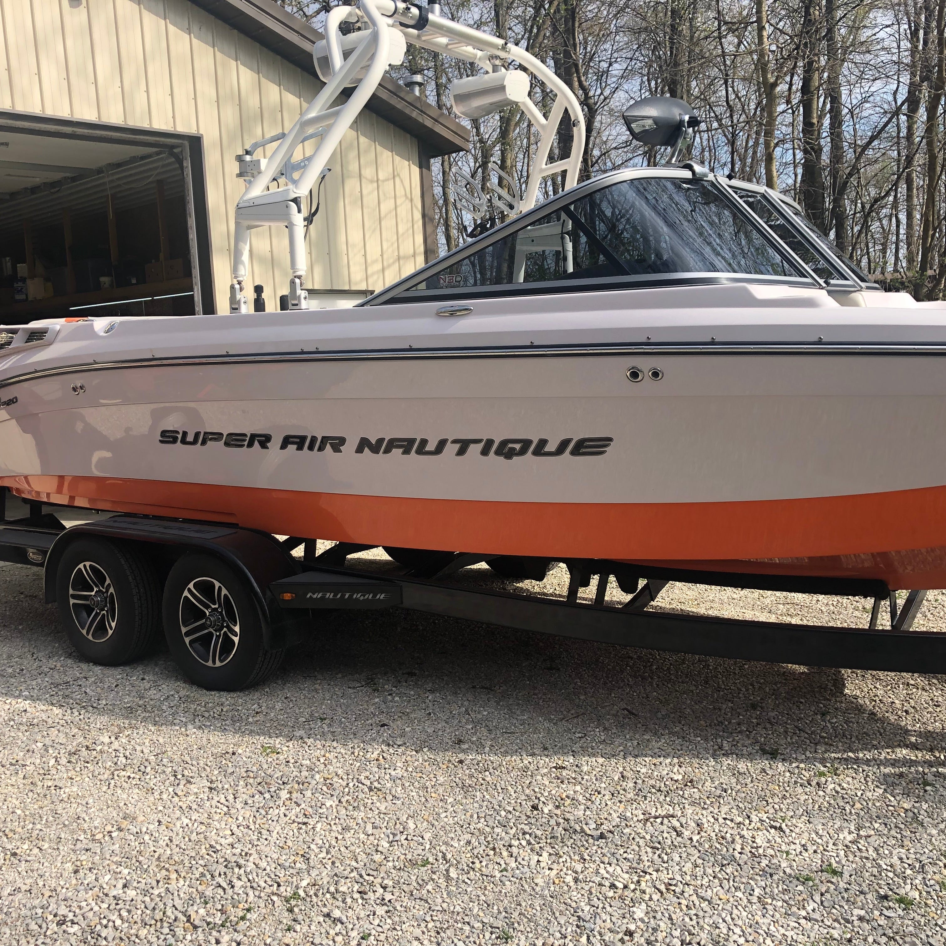 2012-2024 Nautique Super Air Domed Boat Decal