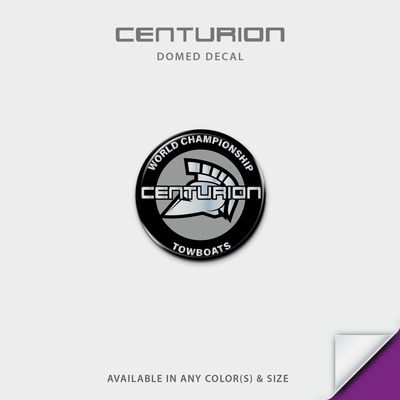 Centurion Domed Round Decal