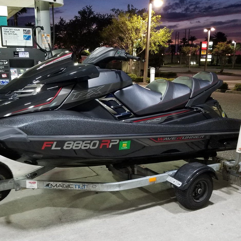 Yamaha Waverunner Domed Registration