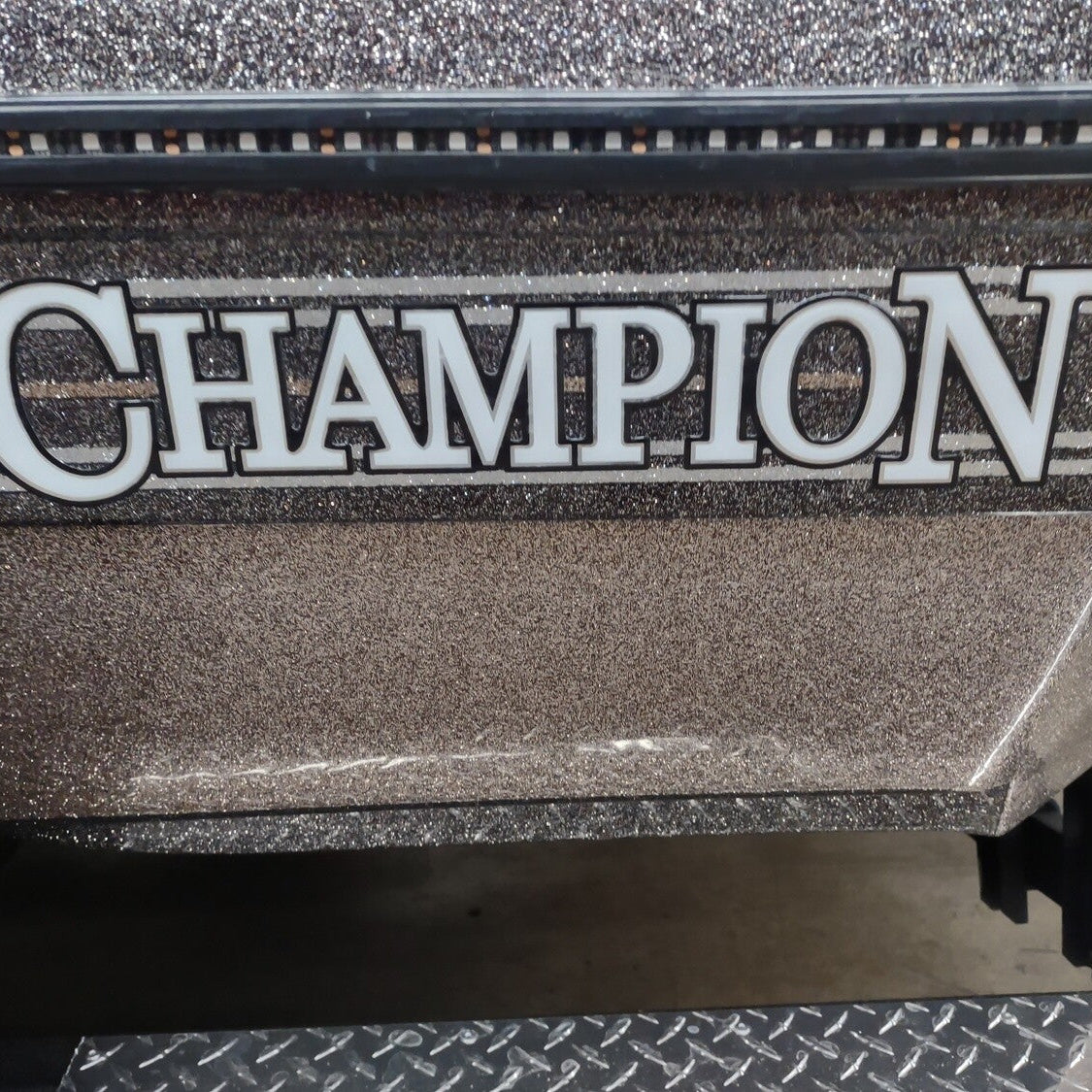 Champion Boats Decal Replacement by Domed Numbers