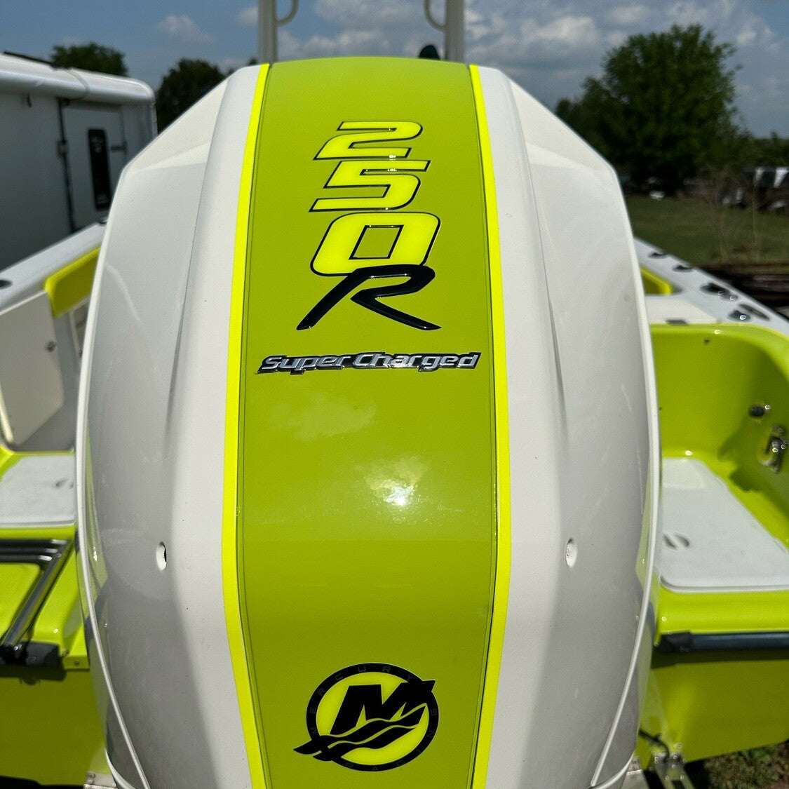 Mercury 250 Racing Decal by Domed Numbers