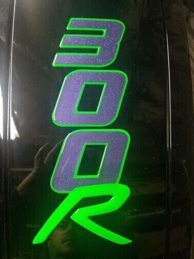 Mercury 300 Racing Decal by Domed Numbers