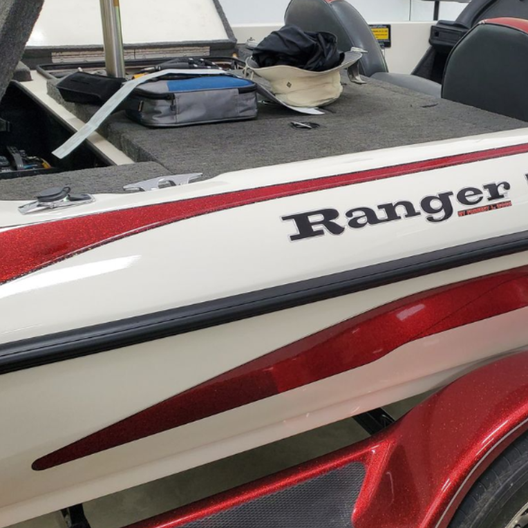 Ranger Boat Decal made by Domed Numbers