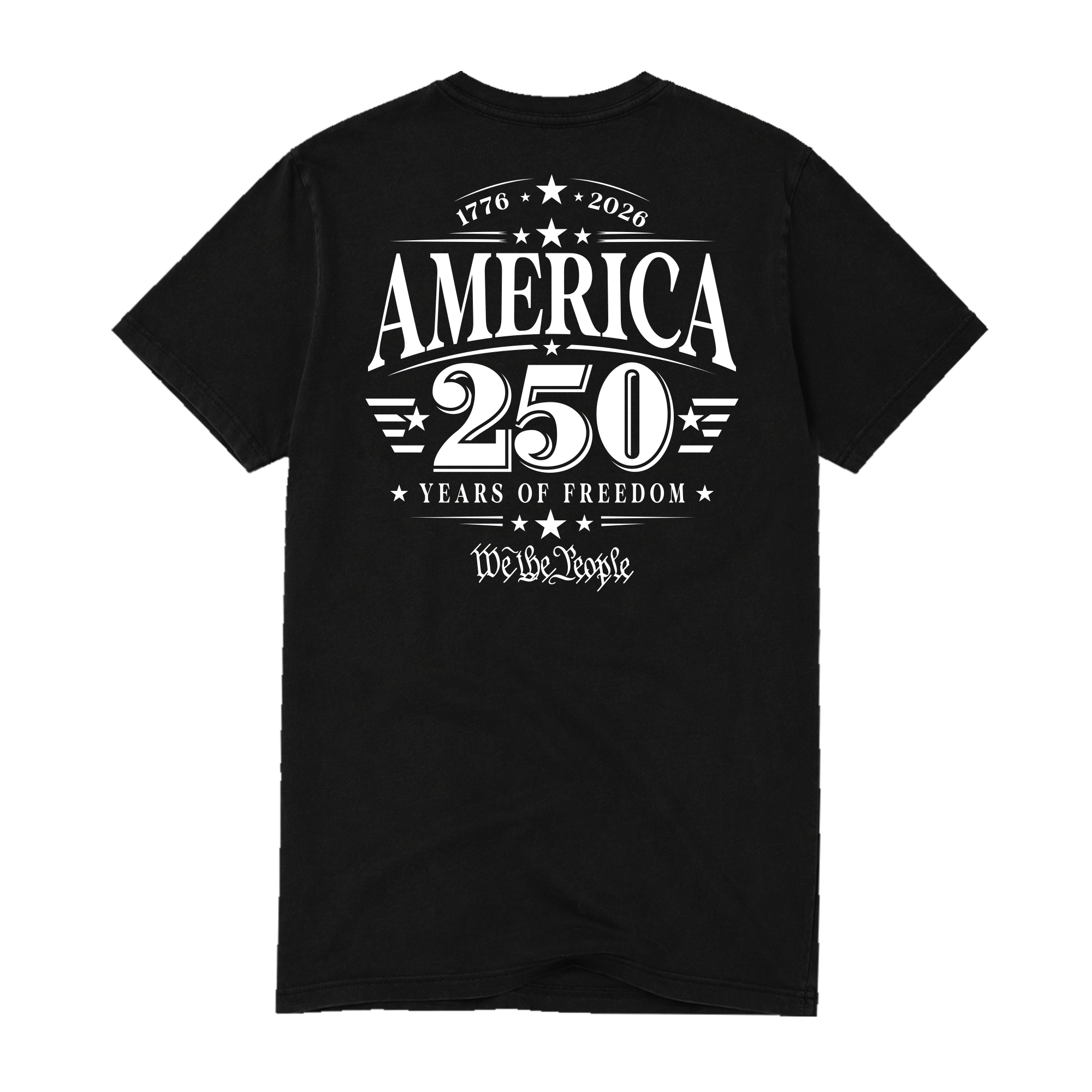 We the People 250, Adult Unisex Short Sleeve Tee