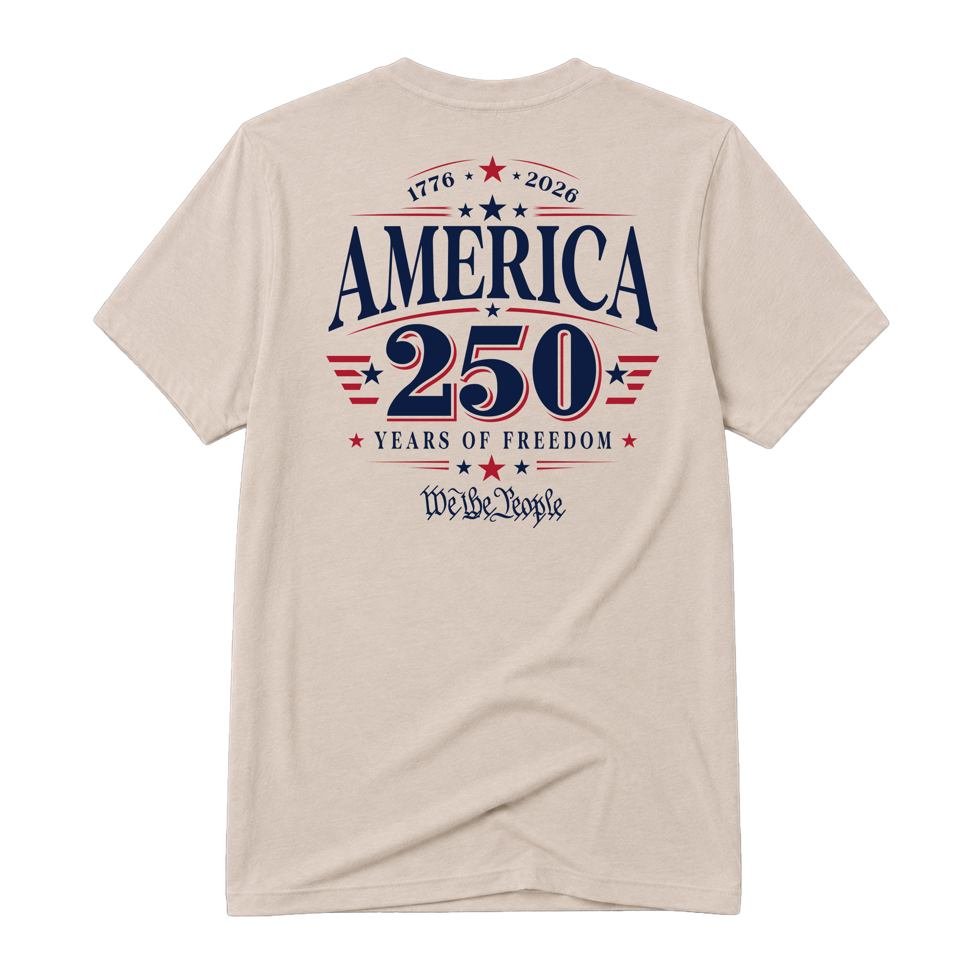 We the People 250, Adult Unisex Short Sleeve Tee