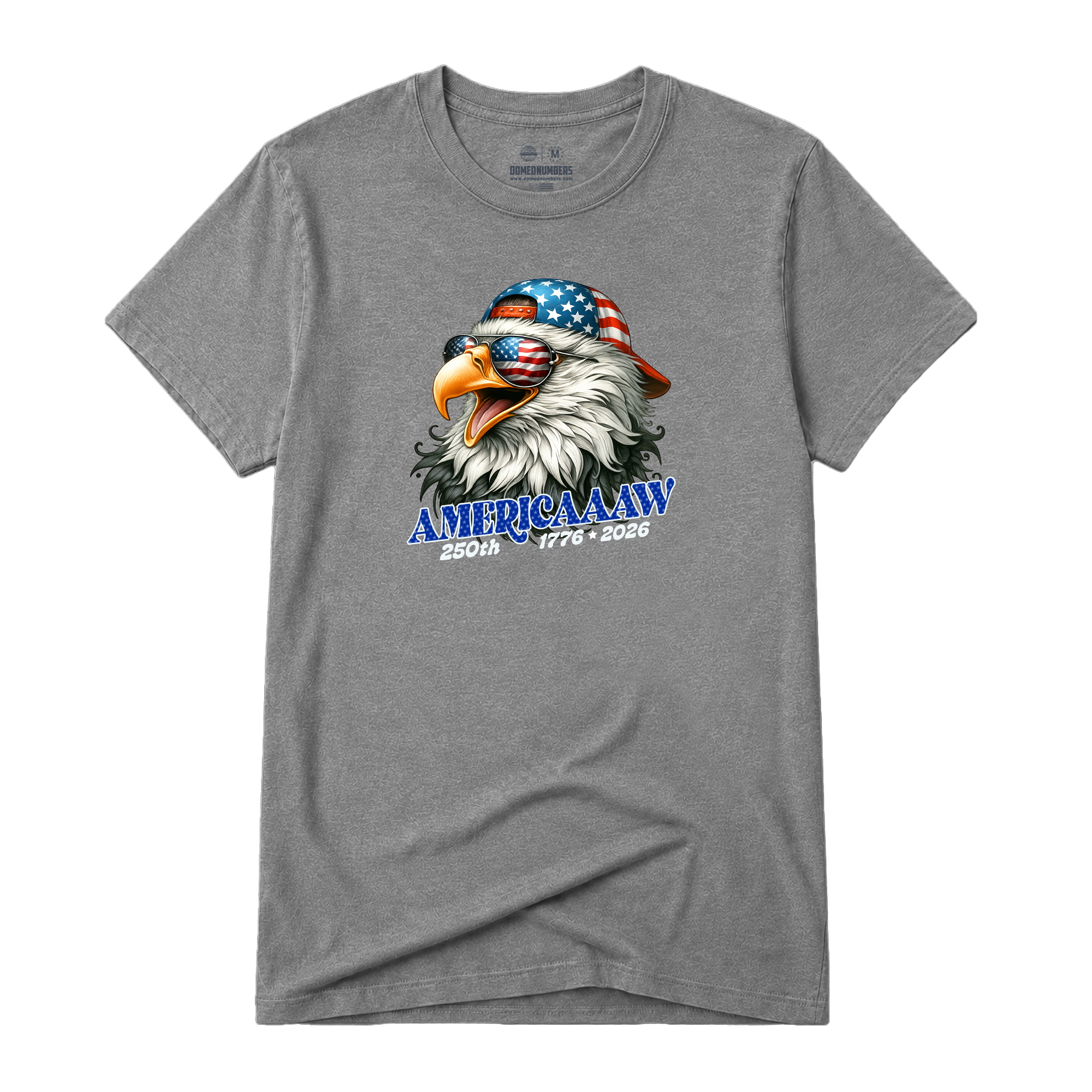 Americaaaw, Adult Unisex Short Sleeve Tee