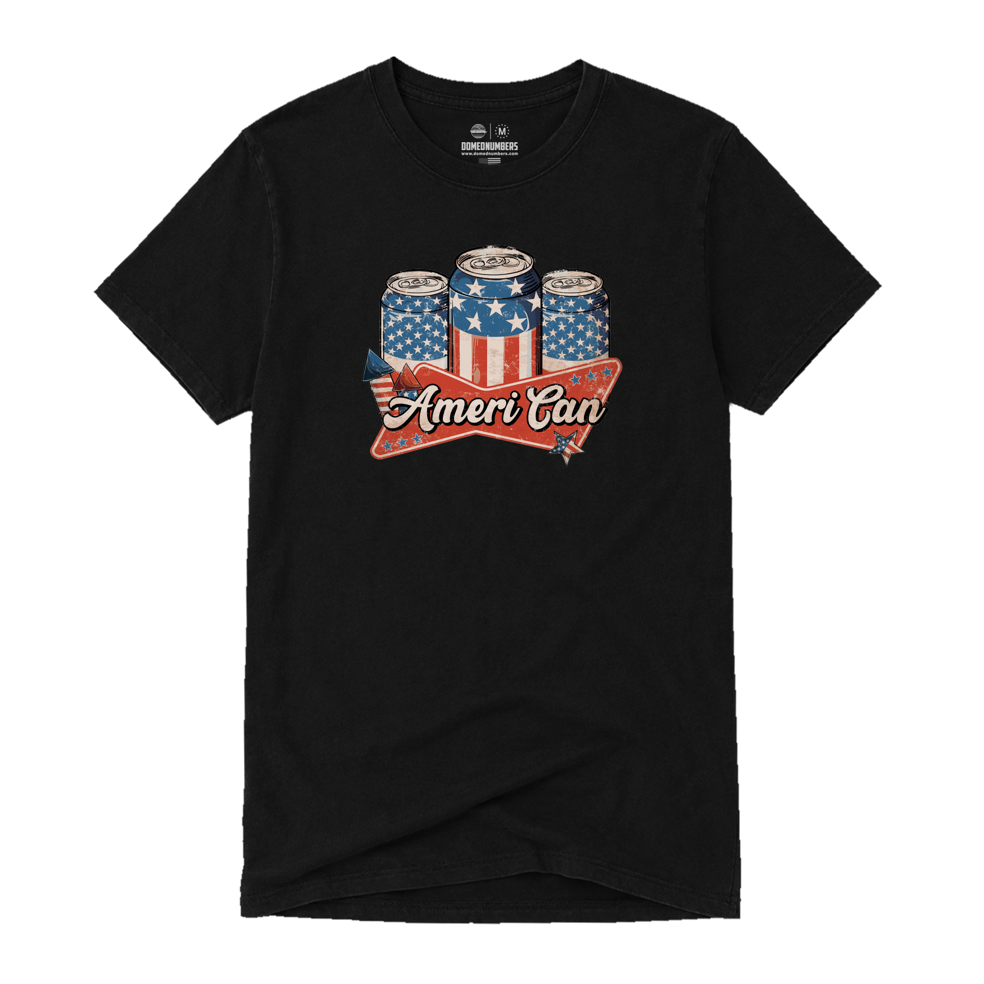 Ameri Can, Adult Unisex Short Sleeve Tee