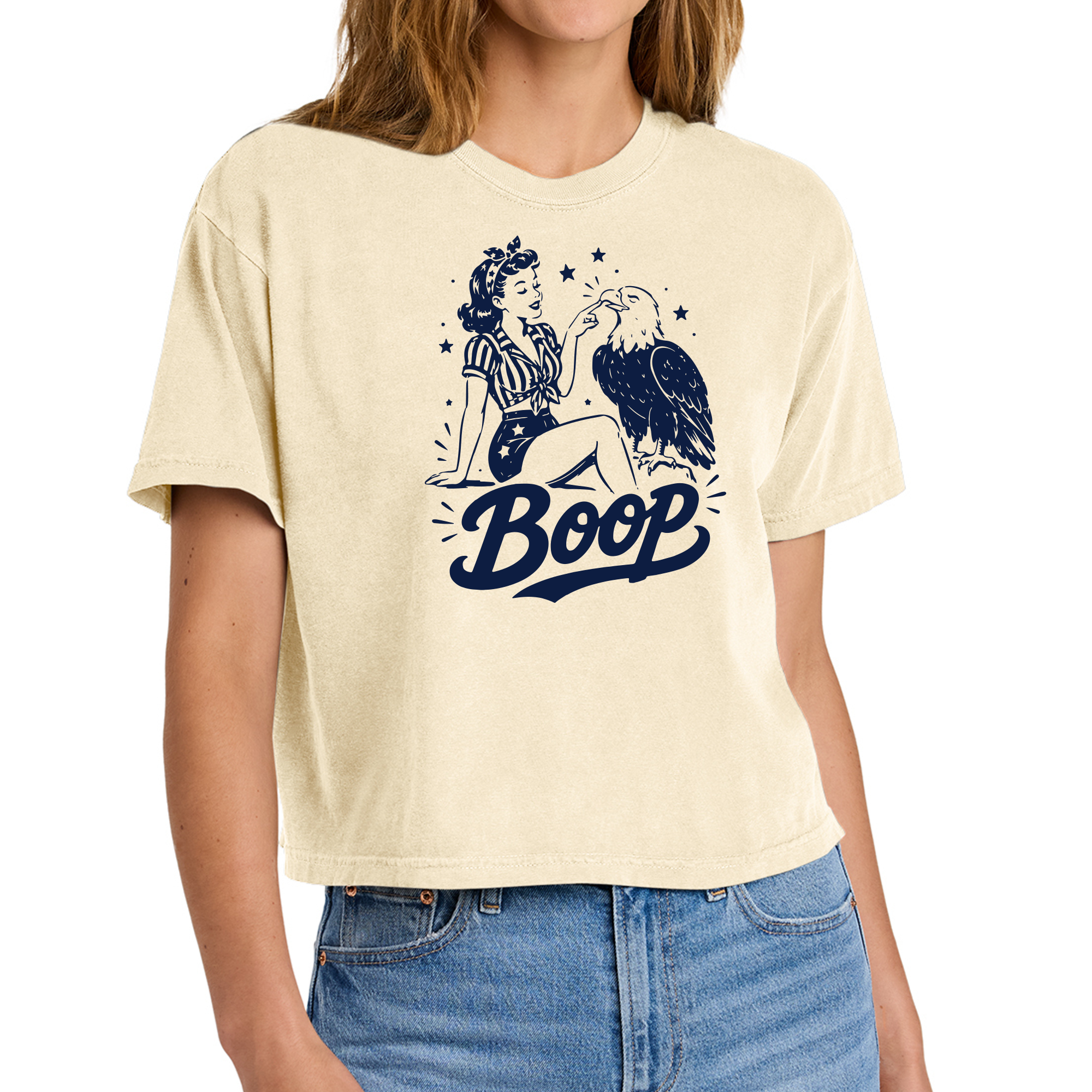 Boop, Women’s Heavyweight Boxy Tee