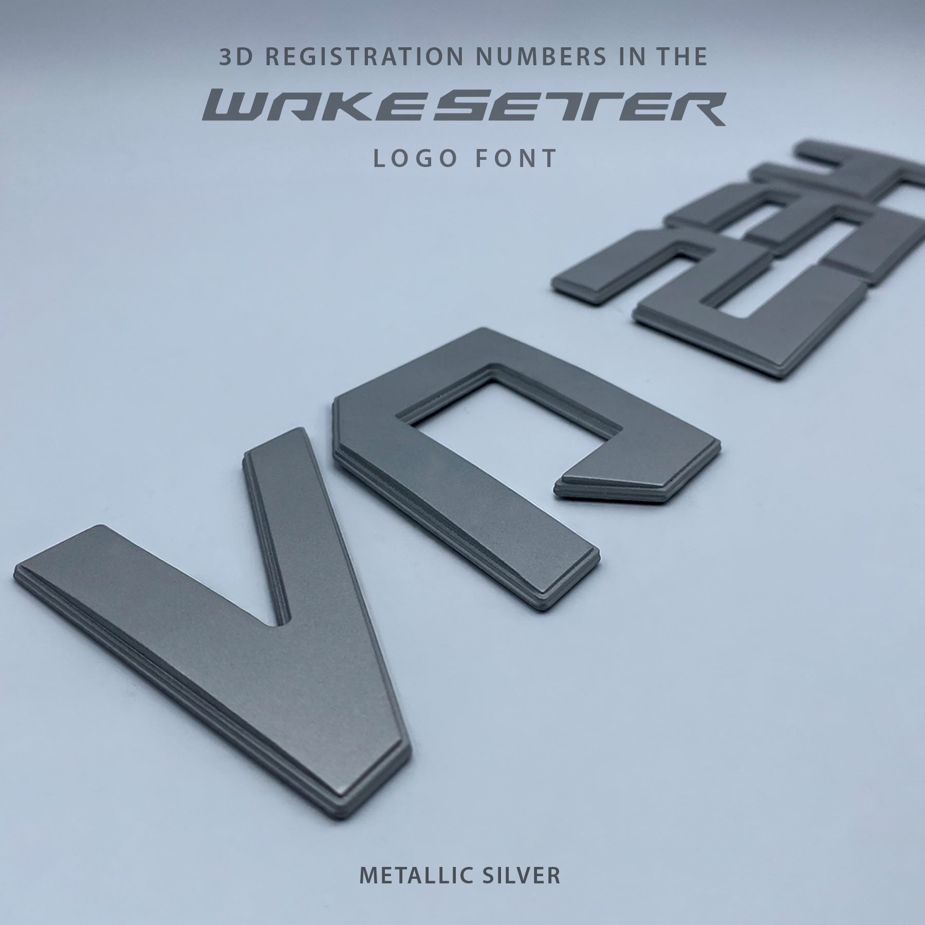 Malibu Wakesetter 3D Emblem Registration