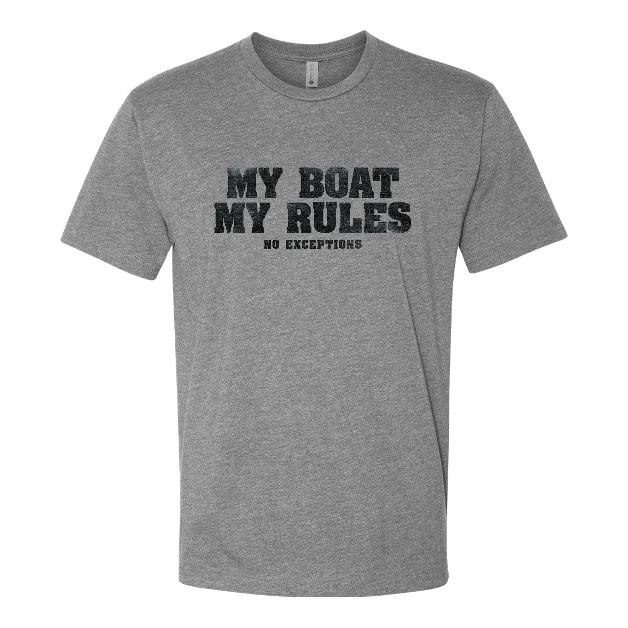 My Boat My Rules, Adult Unisex Short Sleeve Tee