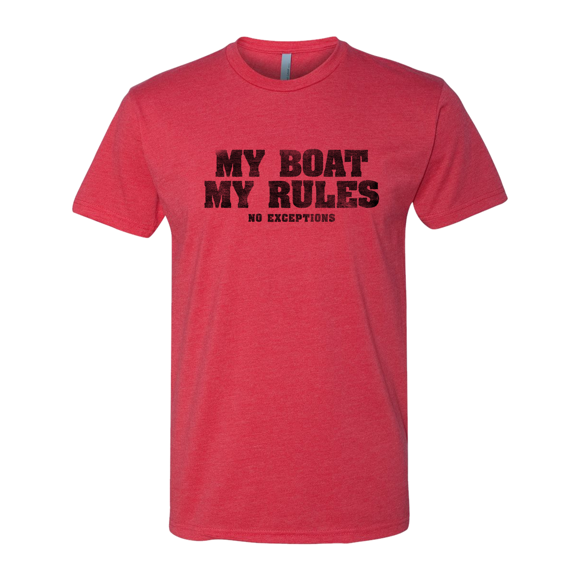 My Boat My Rules, Adult Unisex Short Sleeve Tee