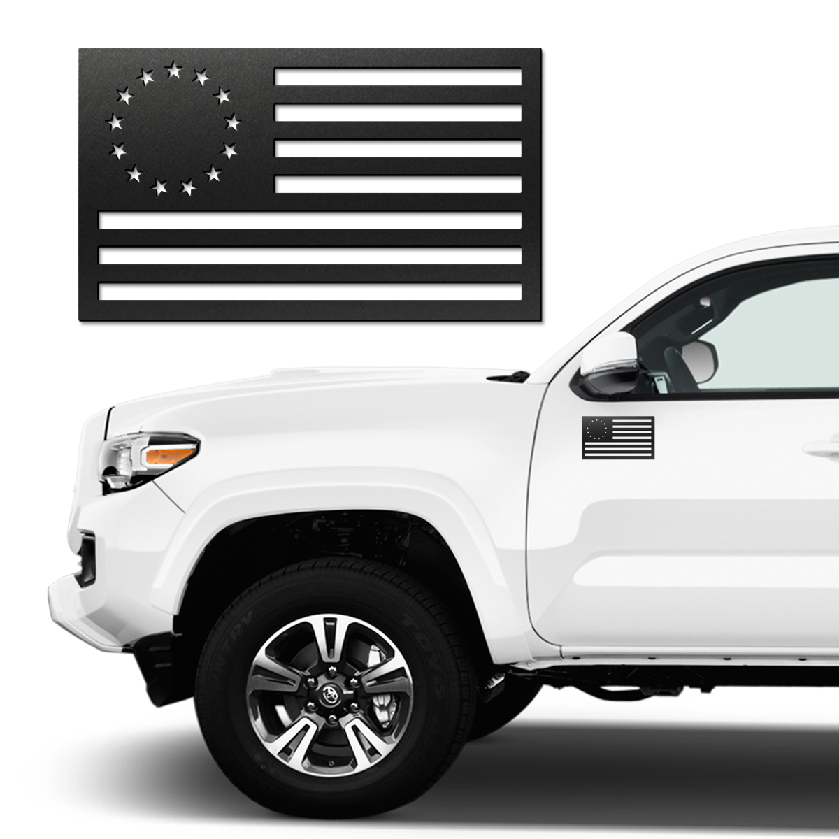 Betsy Ross Flag Vehicle Magnet