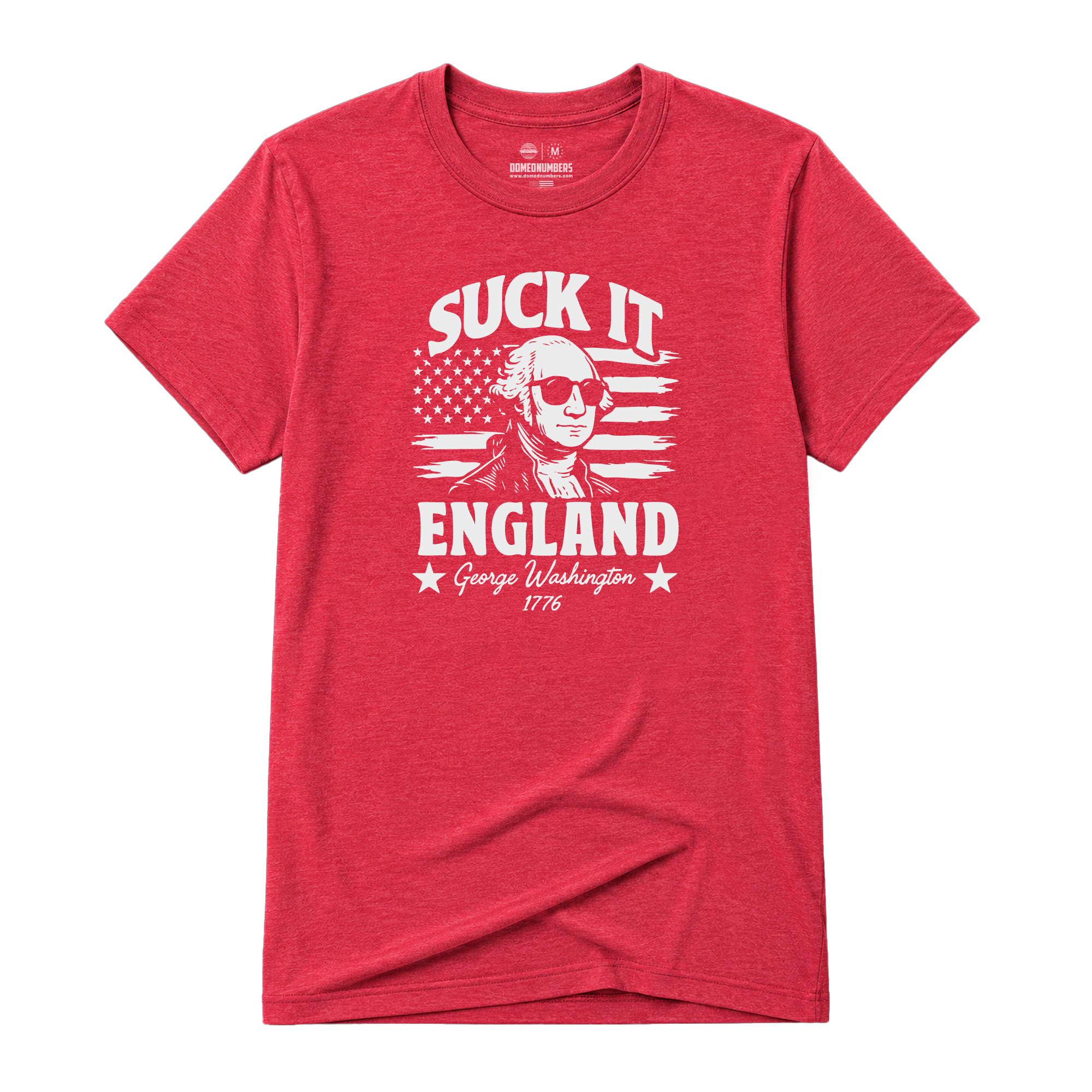 Suck It England, Adult Unisex Short Sleeve Tee