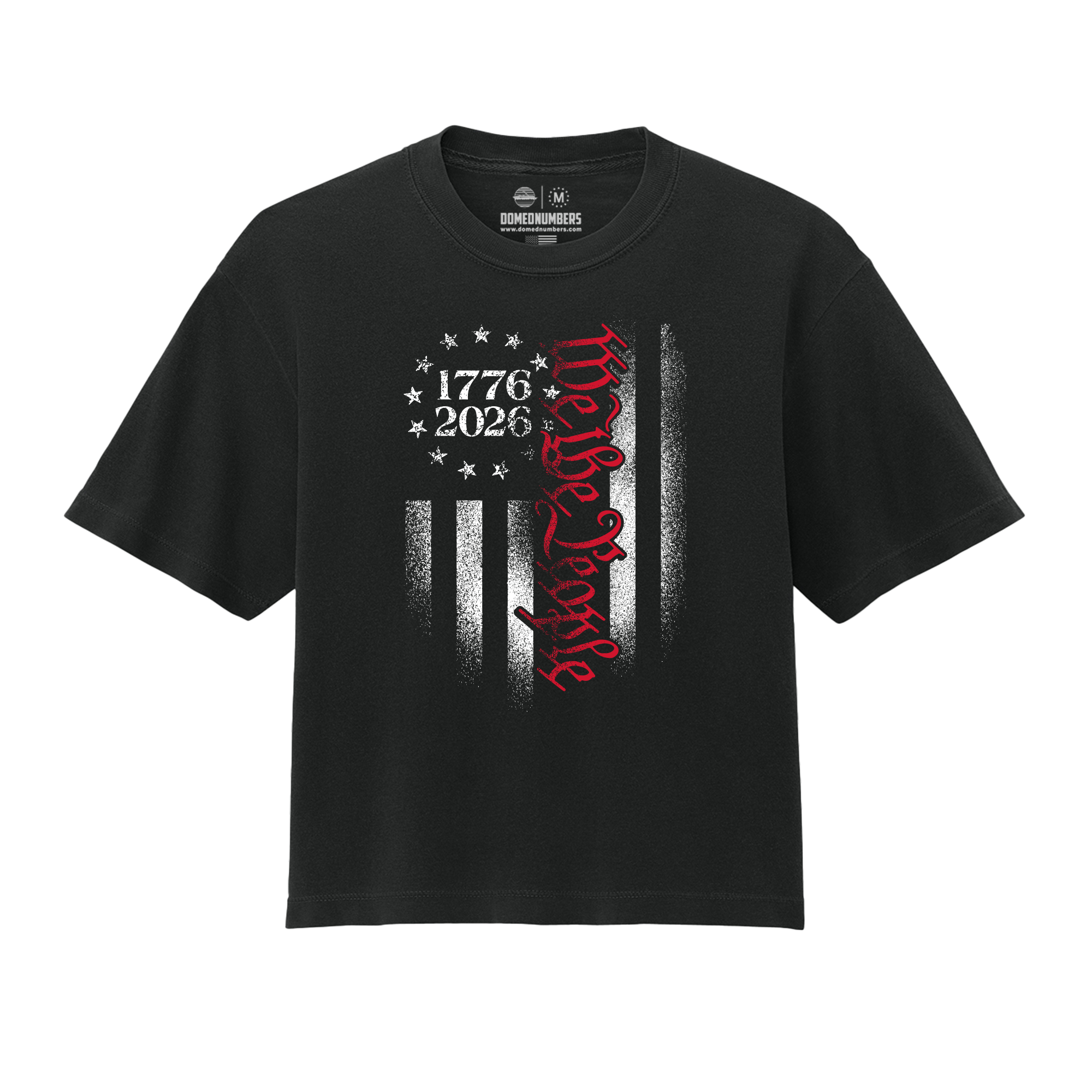 We the People Flag, Women’s Heavyweight Boxy Tee