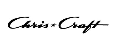 Chris Craft Boats Domed Registration Decals